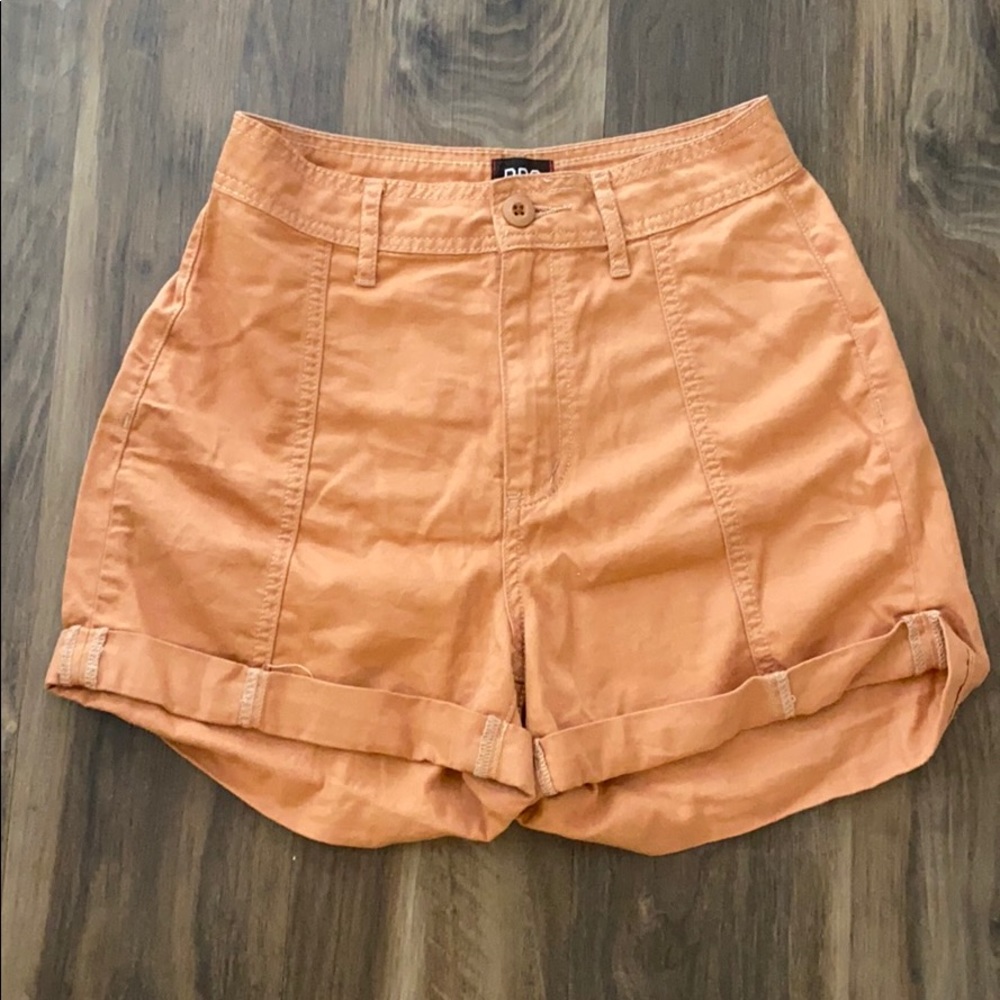 BDG Clay Terracotta High Waisted Shorts